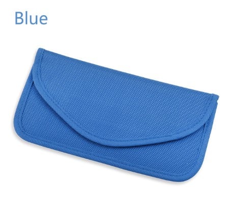blue blockit purse