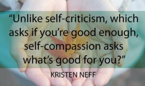 self criticism, quote, kristen neff