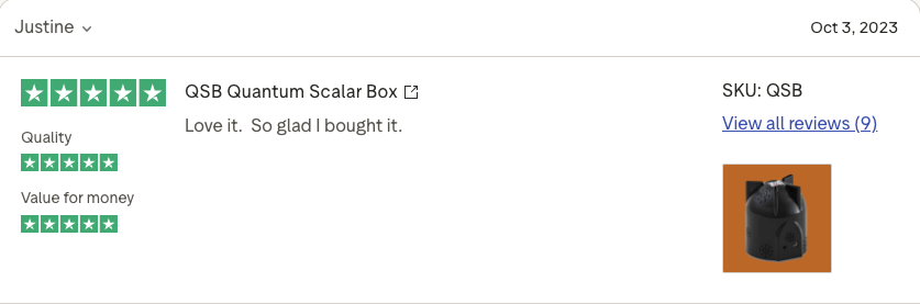 QSB Trustpilot testimonial