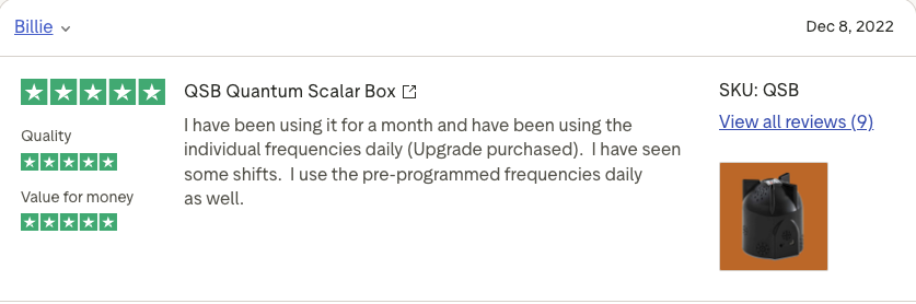 QSB Trustpilot testimonial
