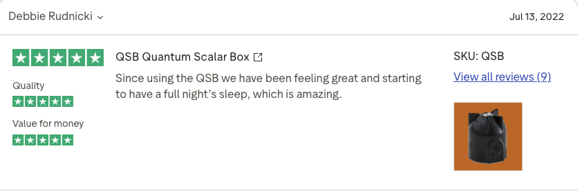 QSB Trustpilot testimonial